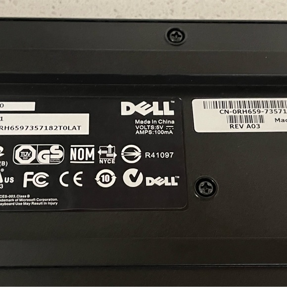 Dell Computer Keyboard - Picture 2 of 2